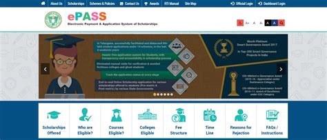 ts epass home page.